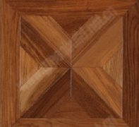 Linear Parquet - SMP007 Natural Color Teak Art Parquet Flooring Solid Wood Flooring